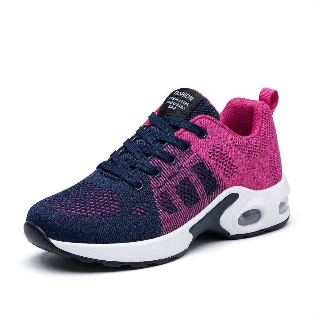 Damskie buty sportowe z amortyzacją powietrzną, siatka