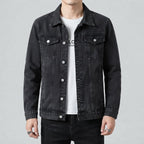 Kurtka jeansowa męska slim fit – denim bawełniany