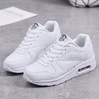 Sneakersy damskie na podwyższonej podeszwie z grafiką oka