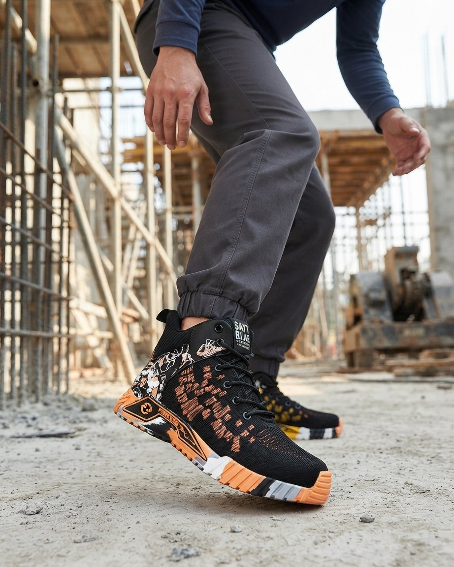 Buty robocze ze stalowym noskiem, antypodbiciowe EN ISO 20345
