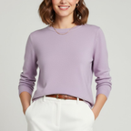 Women's Wool and Cashmere Blend Sweater