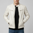 Stylish Men's Leather Jacket