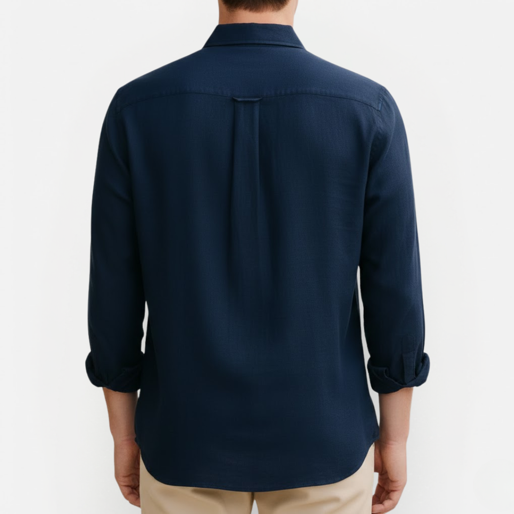 Męska klasyczna koszula lniana