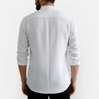 Męska stylowa koszula z dekoltem V