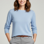 Women's Wool and Cashmere Blend Sweater