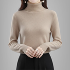 Women's Premium Turtleneck Sweater