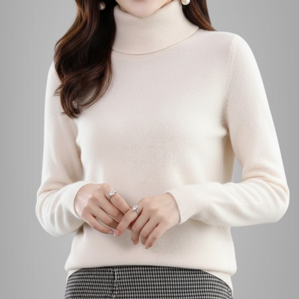 Women's Premium Turtleneck Sweater