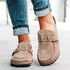 Natalia – Women's Flat Strap Sandals Retro Style Comfortable Summer