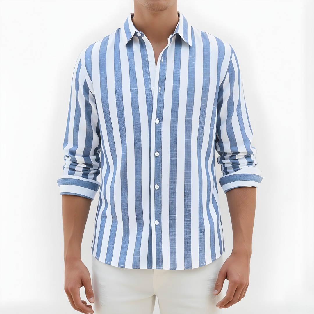Męska casualowa koszula w paski