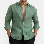 Men's Luxury Button-Up Shirt