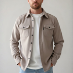 Men's Casual Shirt Jacket