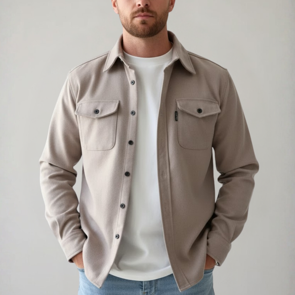 Men's Casual Shirt Jacket
