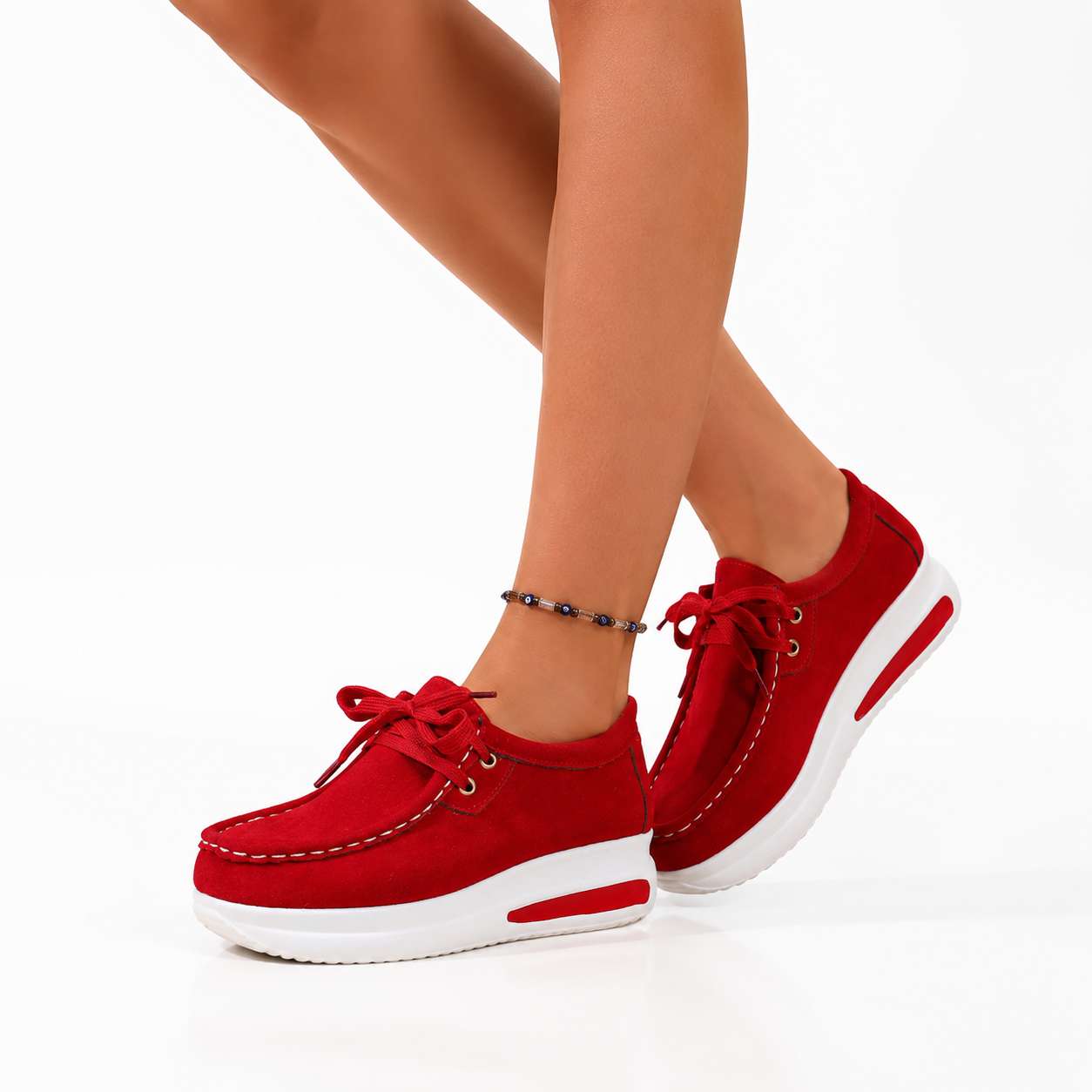 Livio – Elegant Women's Shoes with Round Toe and Lace-Up Closure