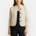Women's Casual Button-Up Cardigan