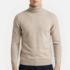 Męski stylowy golf z wełny merino