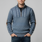 Men's Classic Half-Zip Sweater
