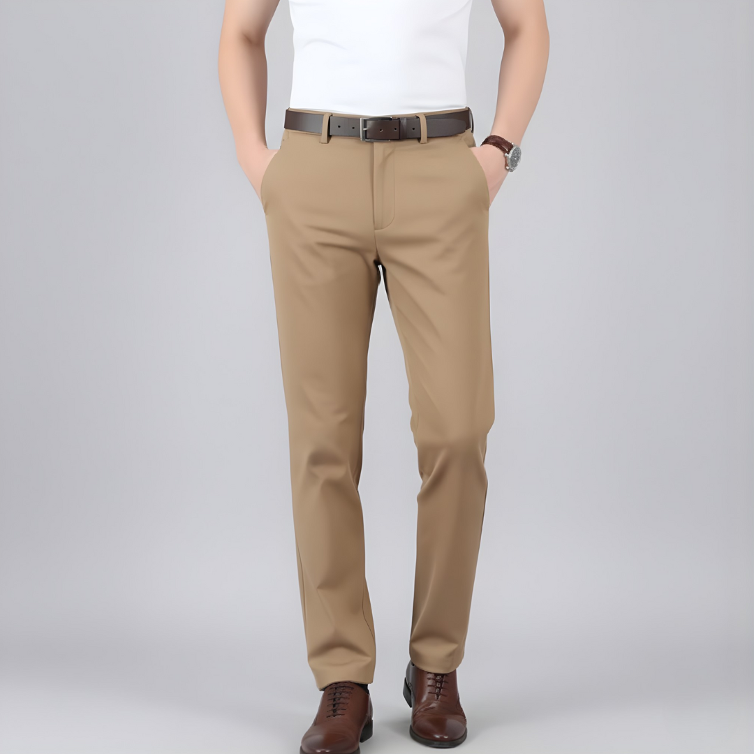Męskie Spodnie Stretch do Codziennego Użytku