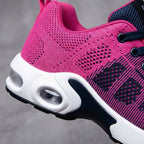 Damskie buty sportowe z amortyzacją powietrzną, siatka