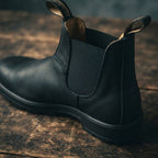 Zoreli boots męskie slip-on, skórzane, rozmiary EU 39–48