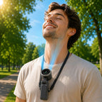 Kompaktní přenosný osobní ventilátor – chlazení na cestách