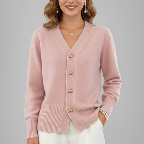 Cardigan clasic tricotat pentru femei
