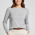 Women's Wool and Cashmere Blend Sweater