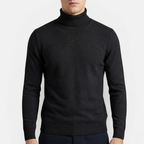 Męski stylowy golf z wełny merino