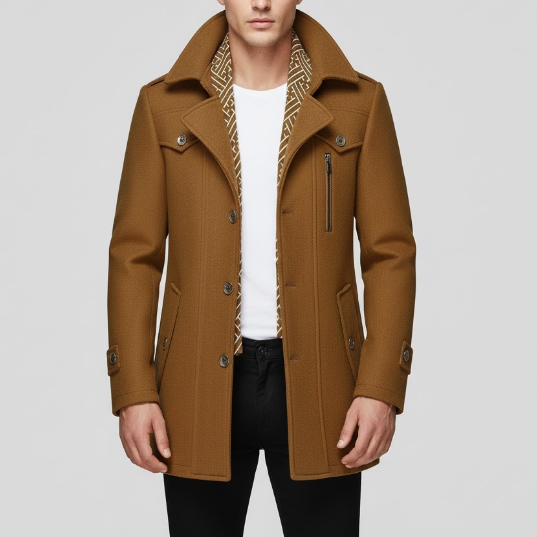 Trencz inspirowany stylem vintage