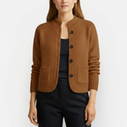 Women's Casual Button-Up Cardigan