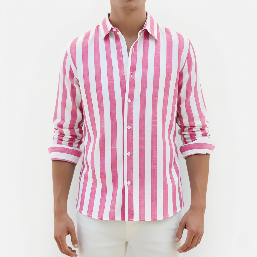 Męska casualowa koszula w paski
