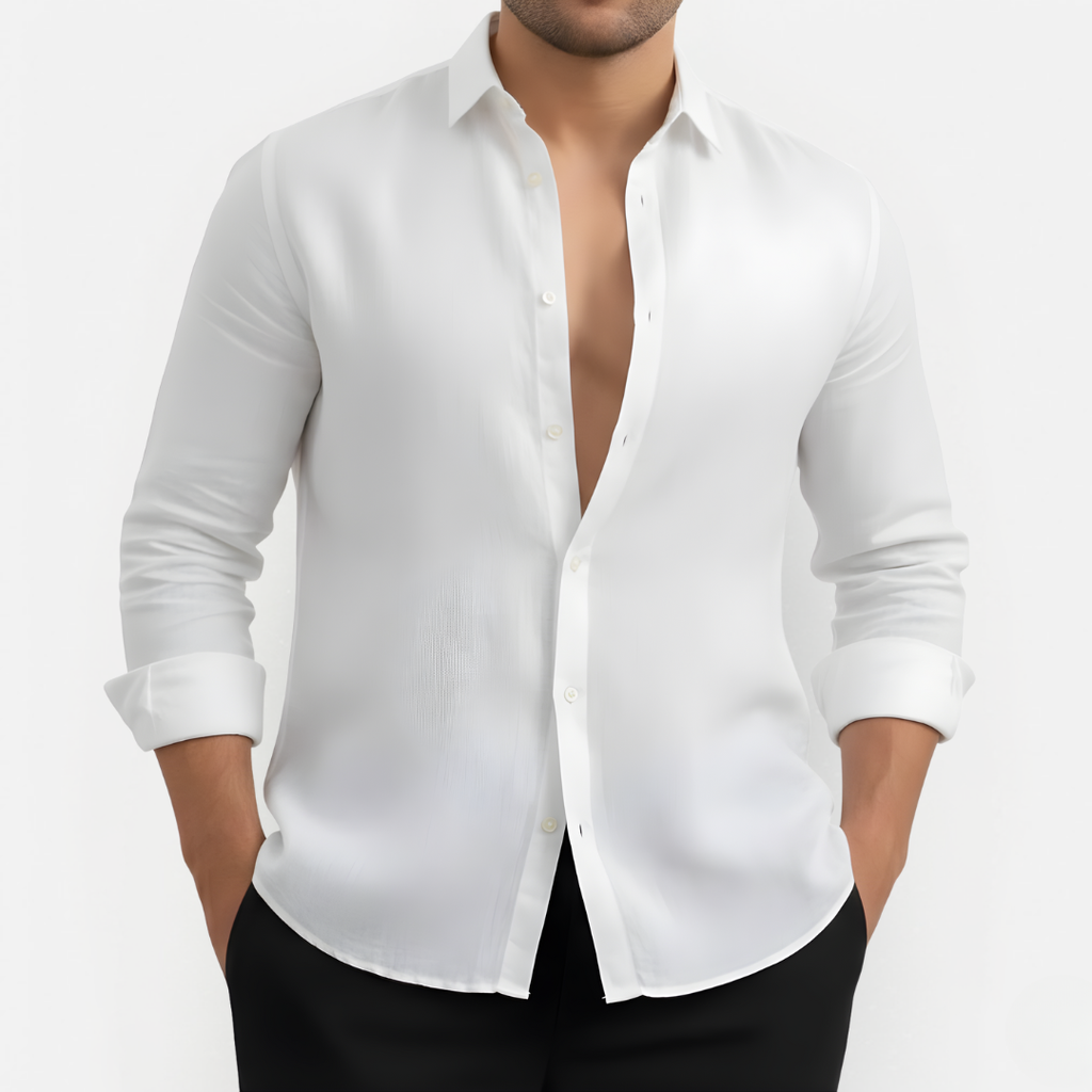 Men's Luxury Button-Up Shirt