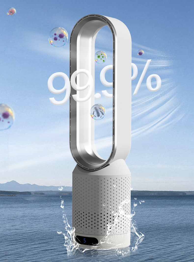 3-in-1 Air Purifier with HEPA Filter and Ionizer Effective Cooling and Refreshing