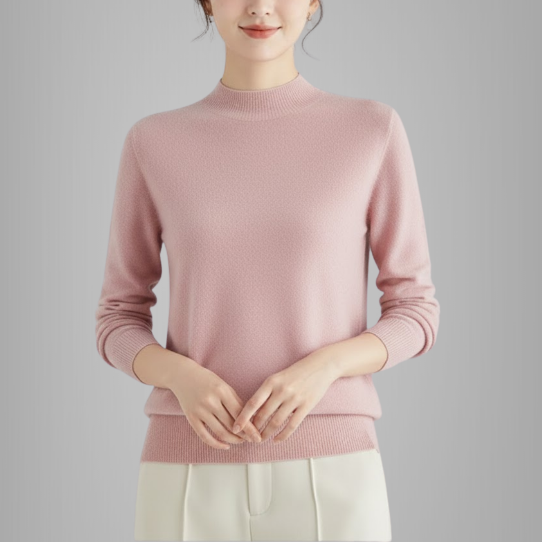 Damski sweter dzianinowy casual