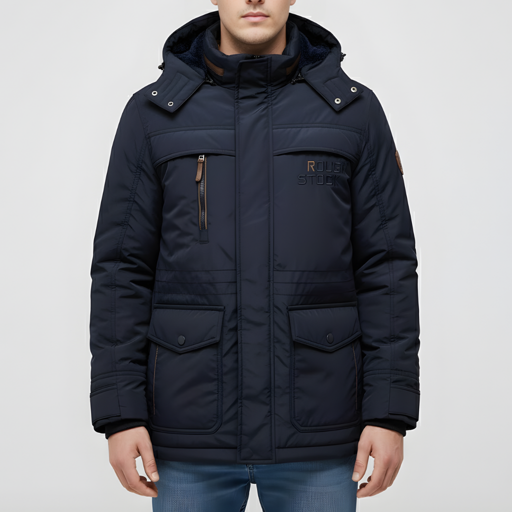 Warm, Insulated Winter Jacket for Men