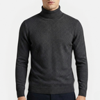 Męski stylowy golf z wełny merino