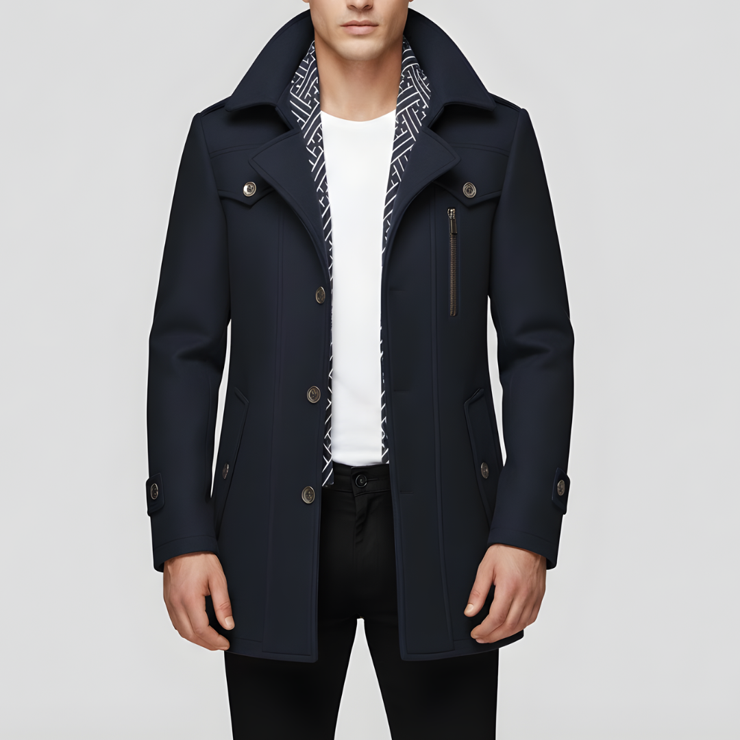 Trencz inspirowany stylem vintage