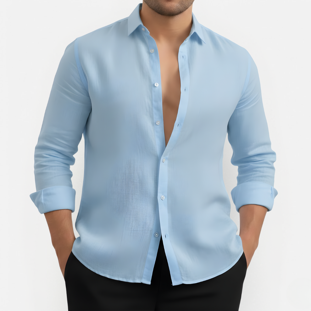 Men's Luxury Button-Up Shirt