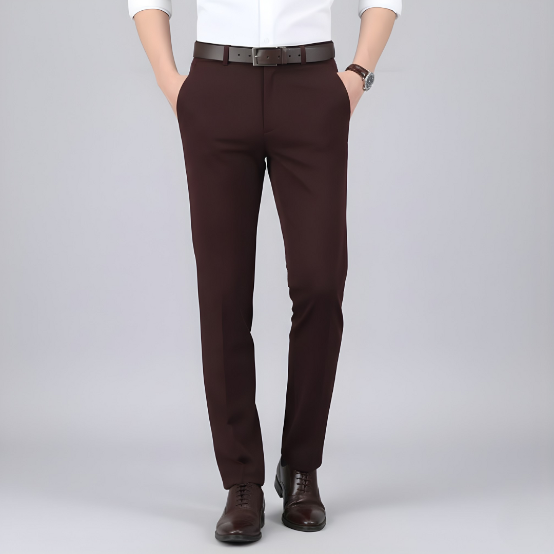 Męskie Spodnie Stretch do Codziennego Użytku