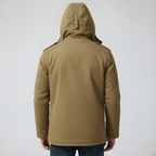 Warm Men's Winter Coat with Fur Lining