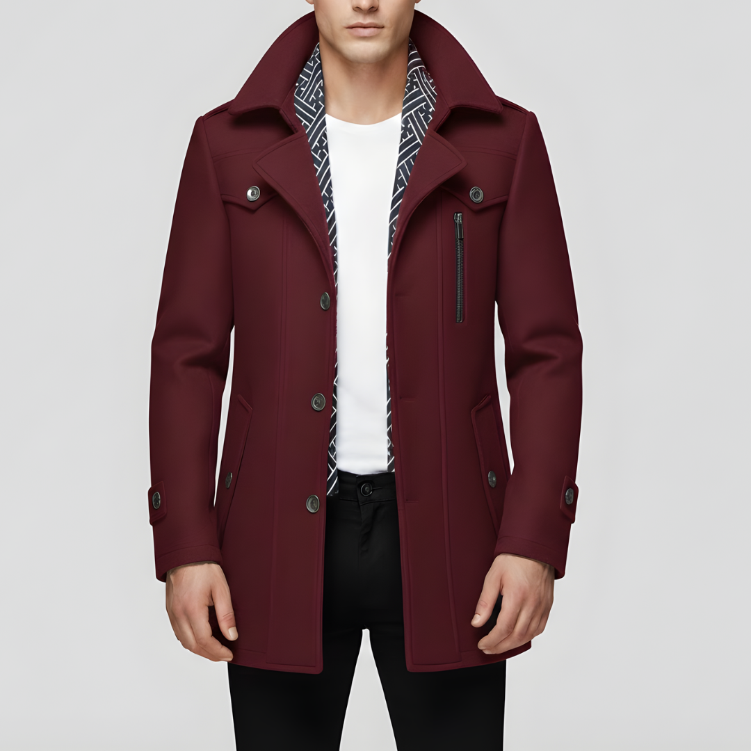 Trencz inspirowany stylem vintage