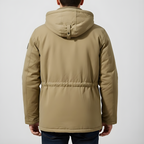 Warm Men's Winter Coat with Fur Lining