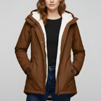 Women's Comfortable Winter Jacket with Hood