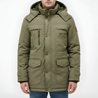 Warm, Insulated Winter Jacket for Men