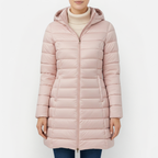 Women's Lightweight Winter Jacket with Hood