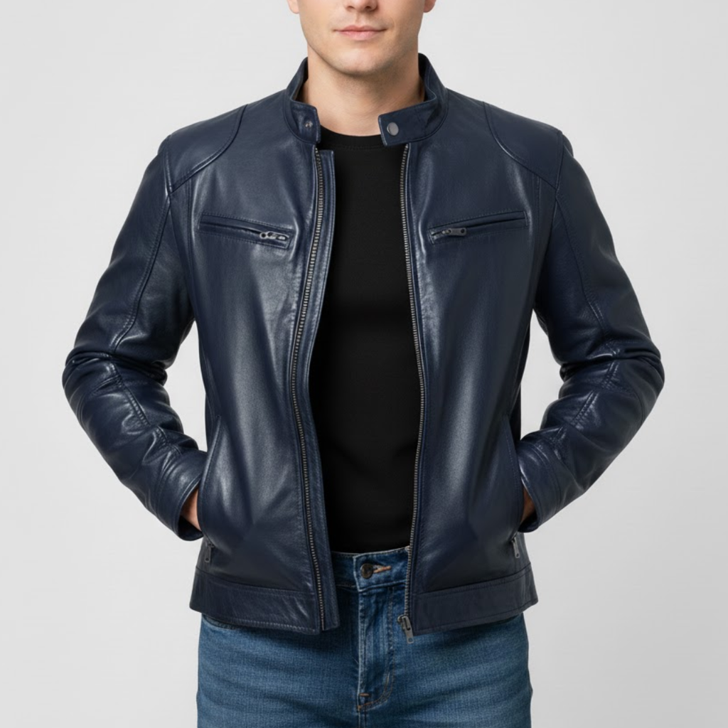 Stylish Men's Leather Jacket