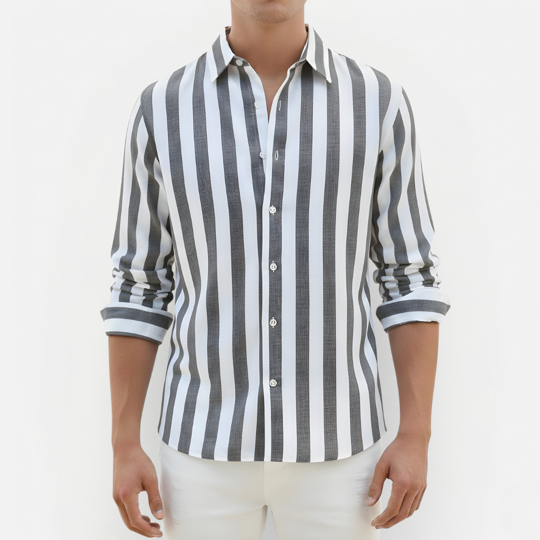 Męska casualowa koszula w paski