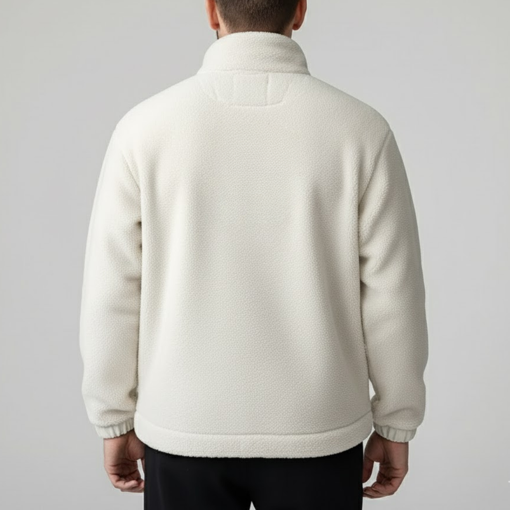 Męska Wygodna Kurtka Polarowa