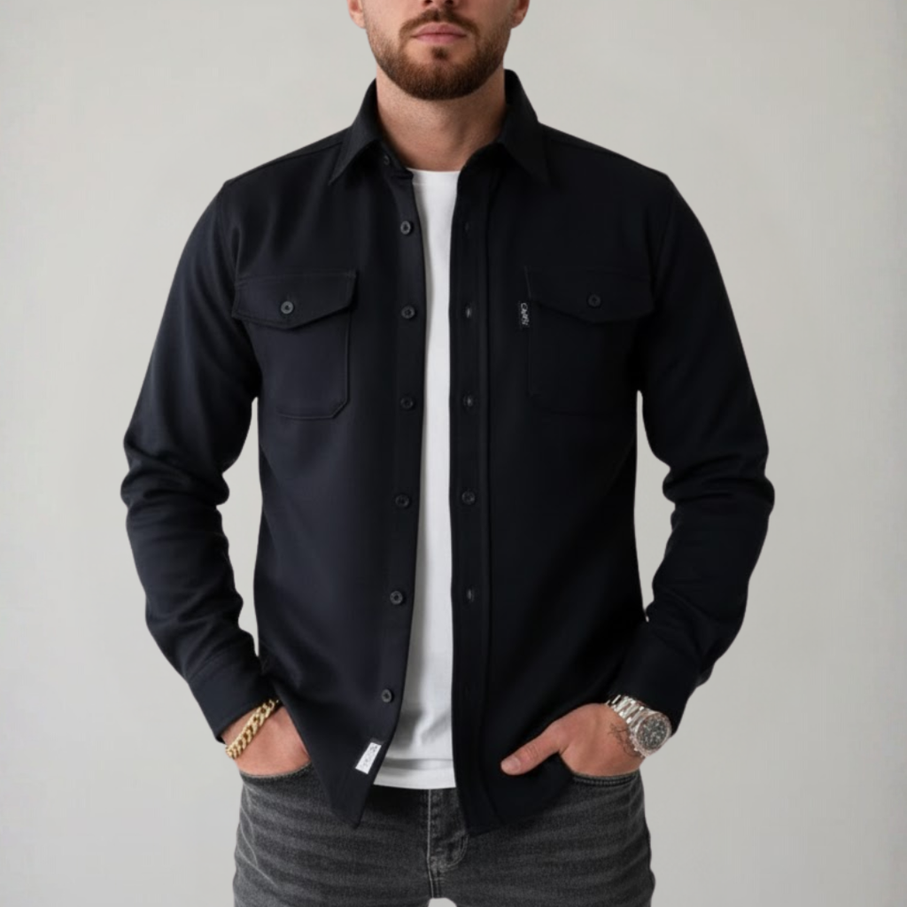 Men's Casual Shirt Jacket