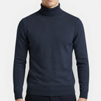 Męski stylowy golf z wełny merino