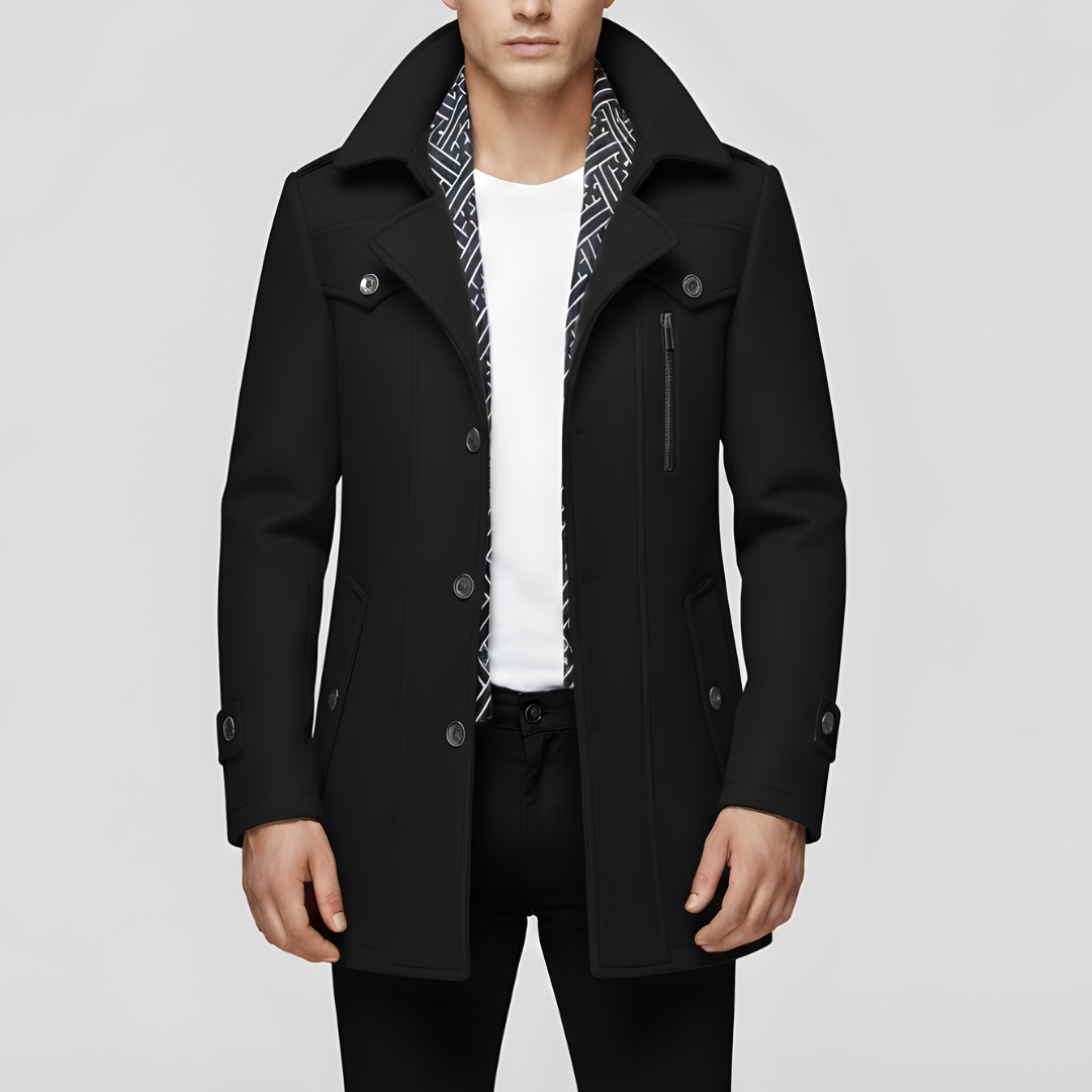 Trencz inspirowany stylem vintage